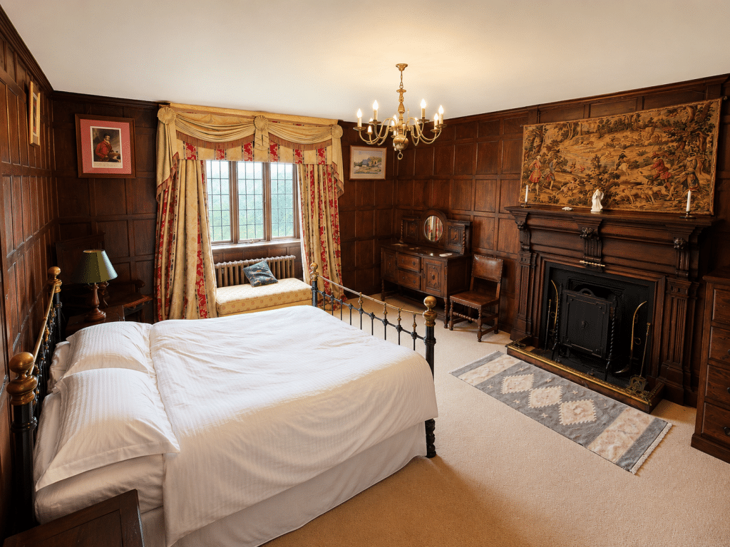 CAINHOE 16th century Grade II listed country house bedfordshire shoot locationCainhoe bedroom 2 1