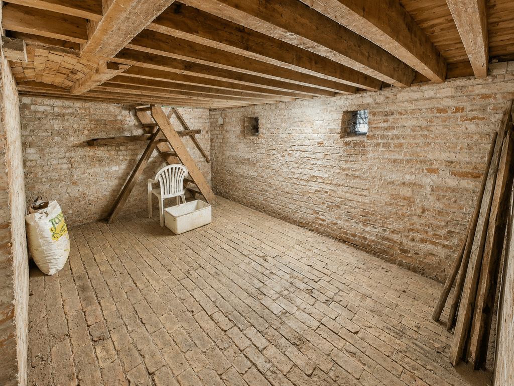 CAINHOE 16th century Grade II listed country house bedfordshire shoot locationCainhoe workshop basement 2