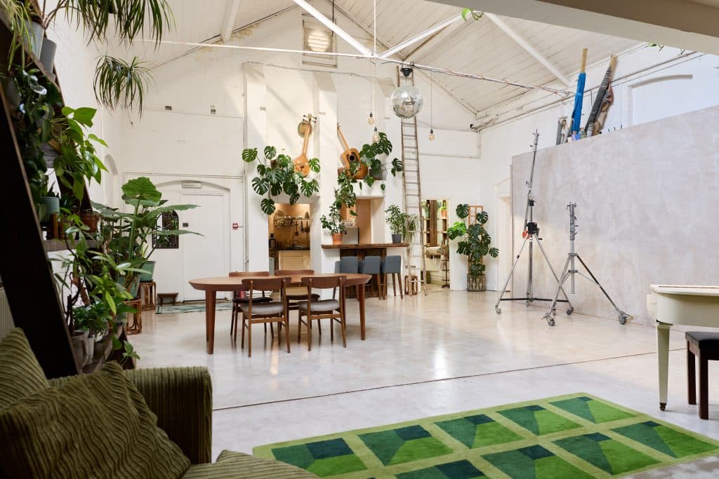 GREEN STUDIO enfield character studio space shoot location Greenhouse 2026