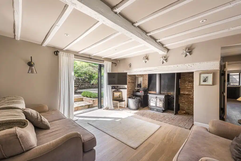OLD MILL COTTAGE west sussex large location house Location Creation:Old Mill Cottage:Sitting room