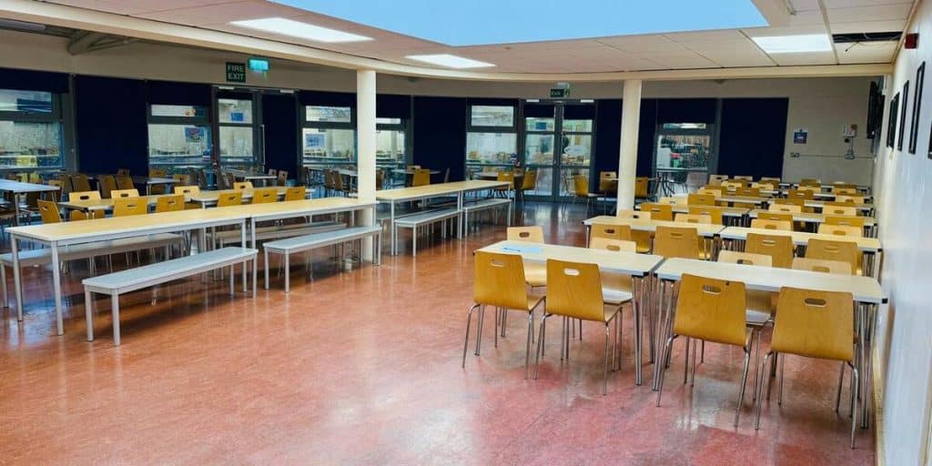 BARNHILL SCHOOL uxbridge middlesex shoot location Dining Hall