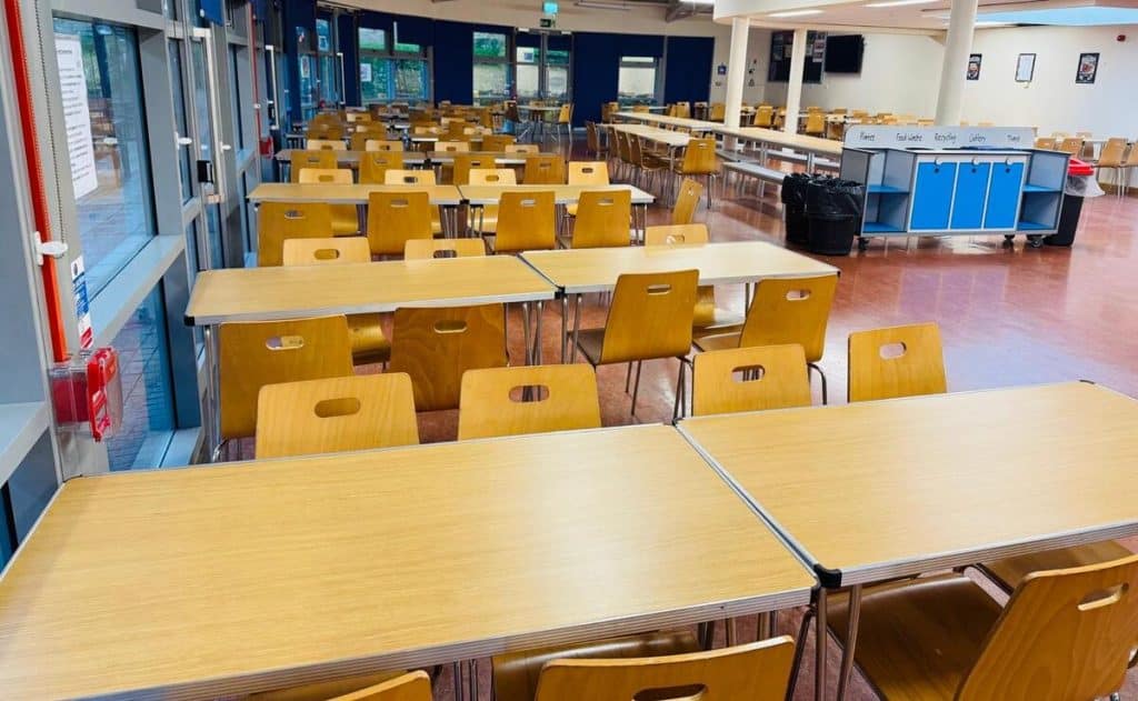 BARNHILL SCHOOL uxbridge middlesex shoot location Dining Hall 2
