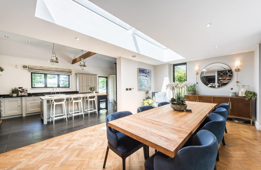 BLACK BARN large essex country location house Black Barn CM3:kitchen:dining