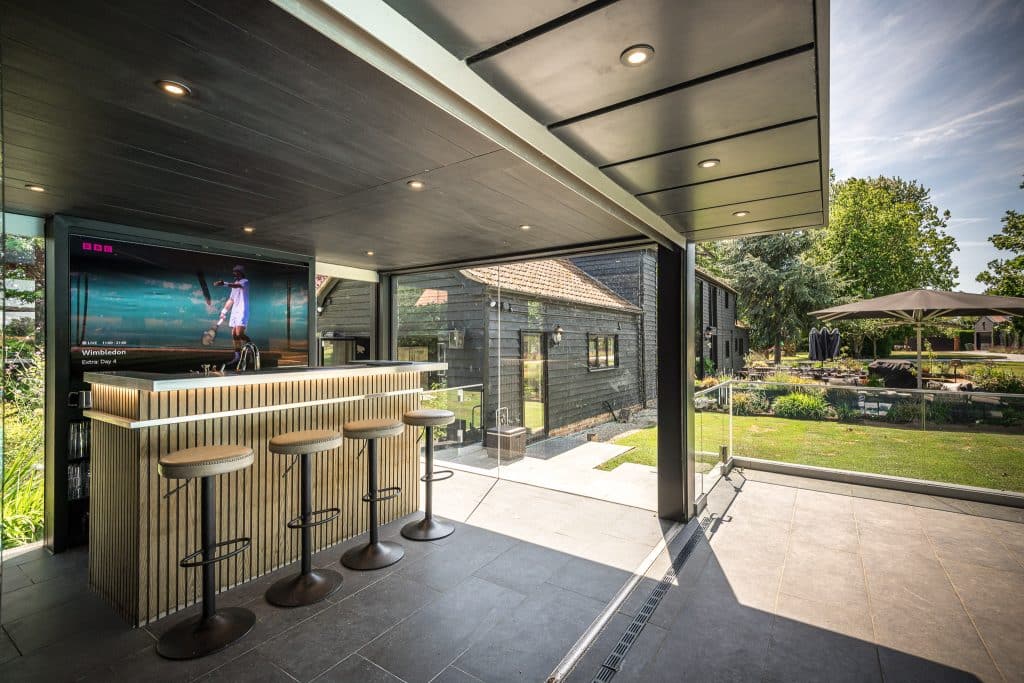 BLACK BARN large essex country location house Location Creation:Black Barn CM3:outdoor bar
