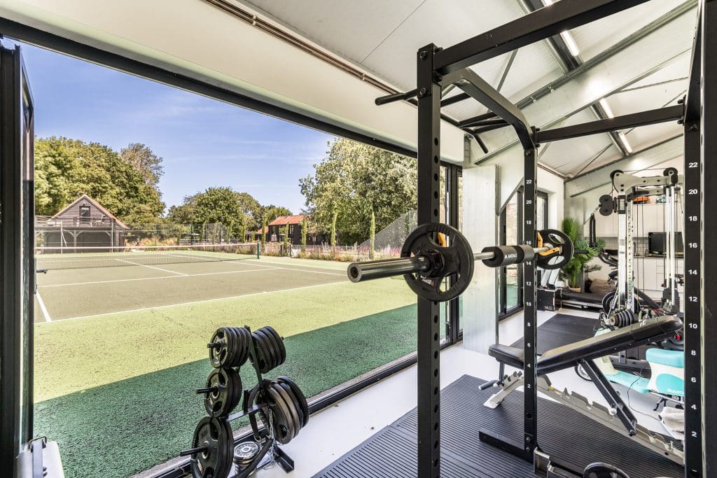 BLACK BARN large essex country location house Location Creation:Black Barn CM3:outdoor gym