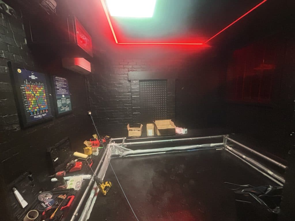FOLD east london nightclub venue event space shoot location CHILLOUT ROOM NEAR STEAMROOM3