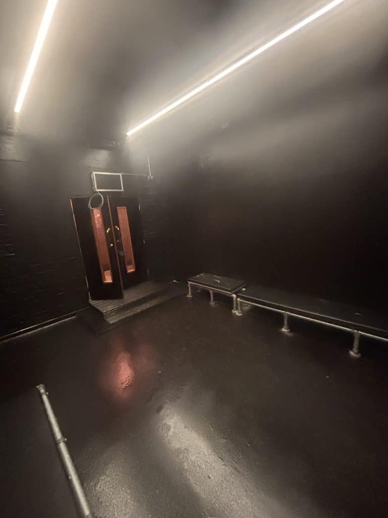 FOLD east london nightclub venue event space shoot location CHILLOUT ROOM TO TERRACE TEXTROOM3