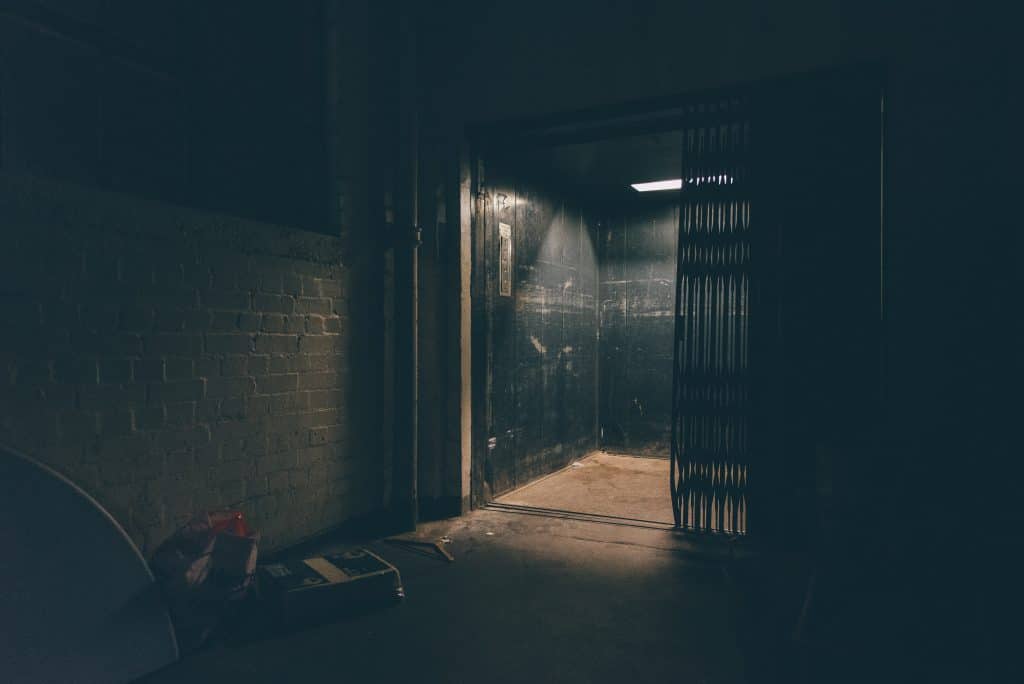 FOLD east london nightclub venue event space shoot location GOODS LIFT