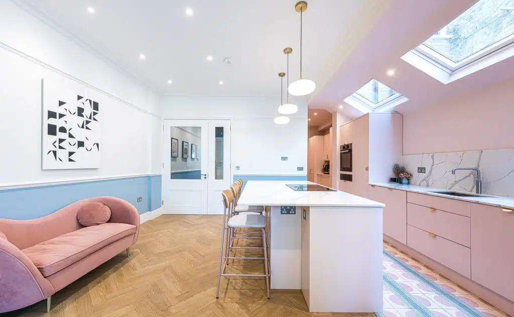 ST JOHN'S AVENUE large north london family home location house Location Creation:St John's Avenue:open kitchen3