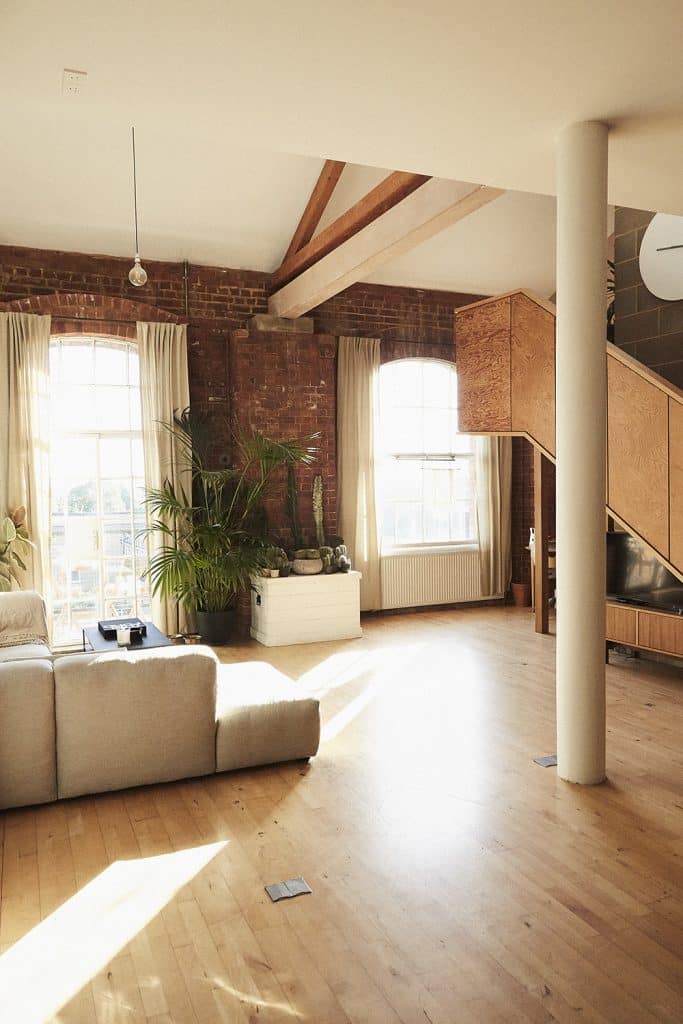 STUDIO MORRIS east london warehouse converted apartment shoot location thirty four studio 14