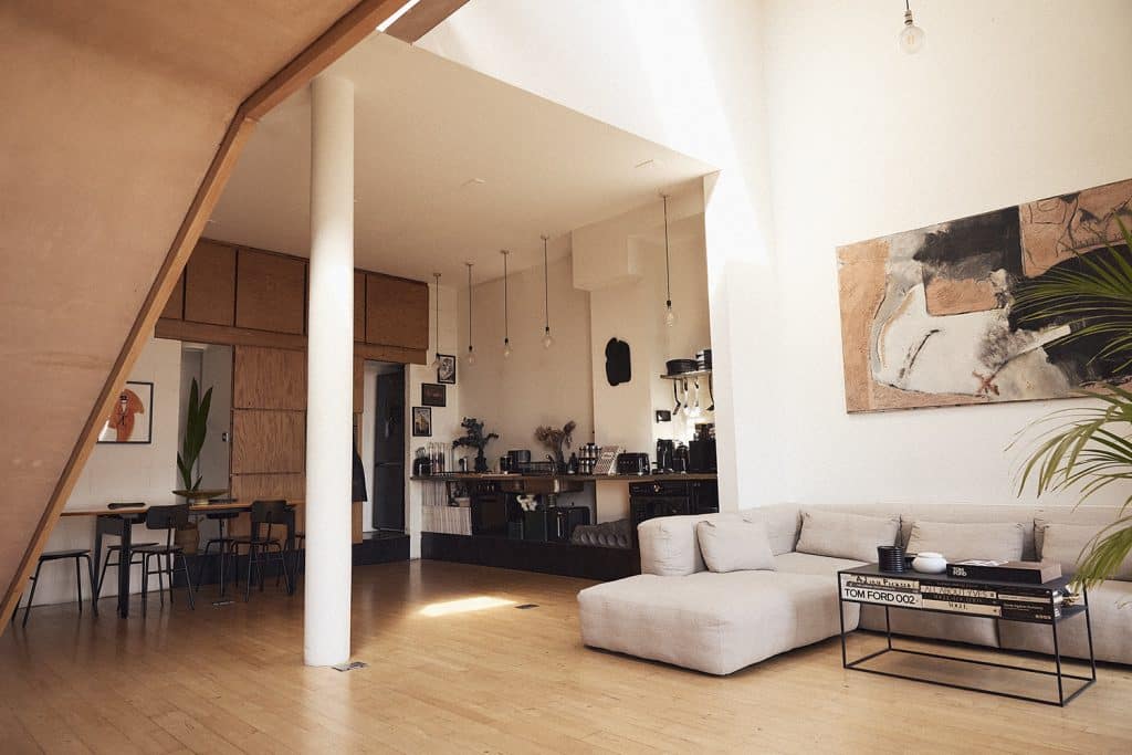 STUDIO MORRIS east london warehouse converted apartment shoot location thirty four studio 17