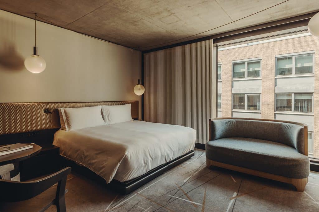 Aethos Shoreditch east london modern hotel shoot location 17