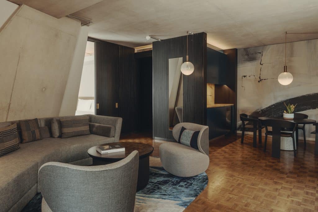Aethos Shoreditch east london modern hotel shoot location 19