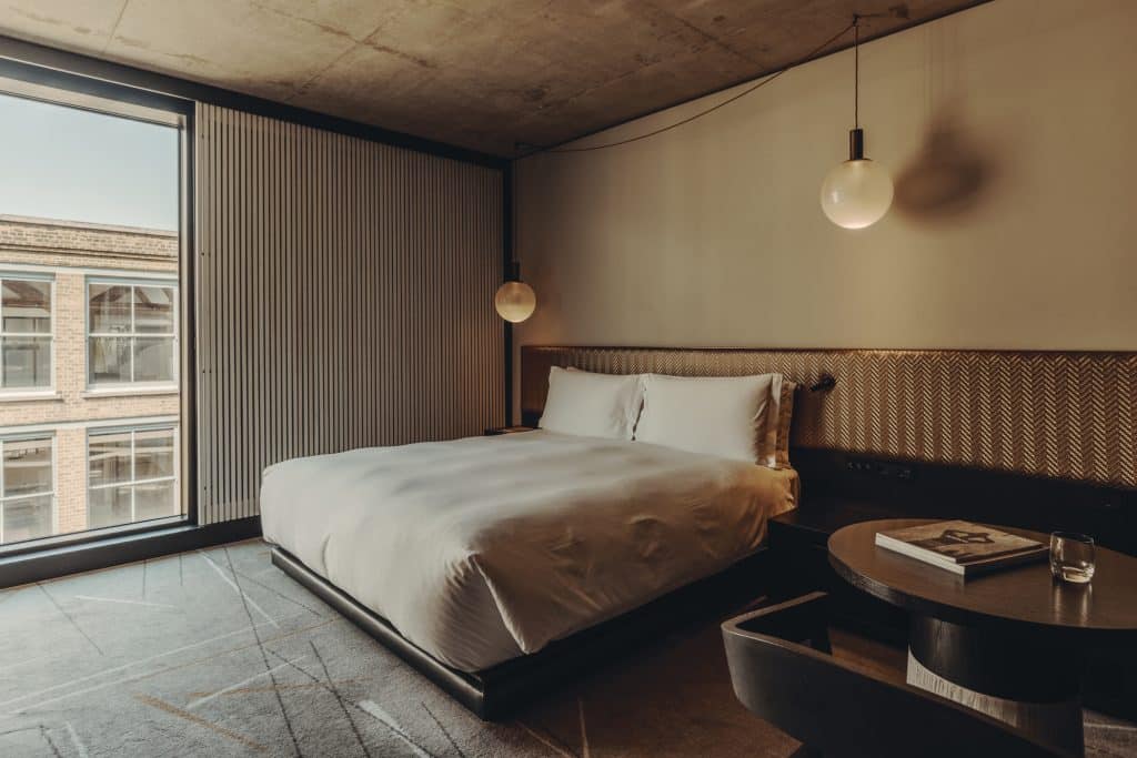 Aethos Shoreditch east london modern hotel shoot location 5