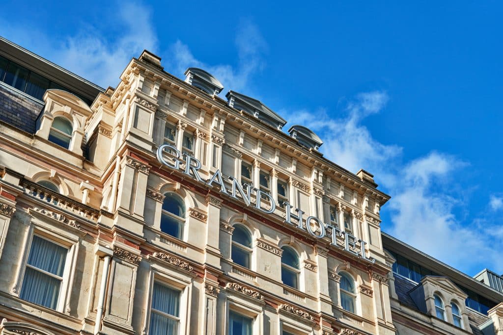 GRAND HOTEL BIRMINGHAM grade ii listed shoot location hotel The Grand - Exterior