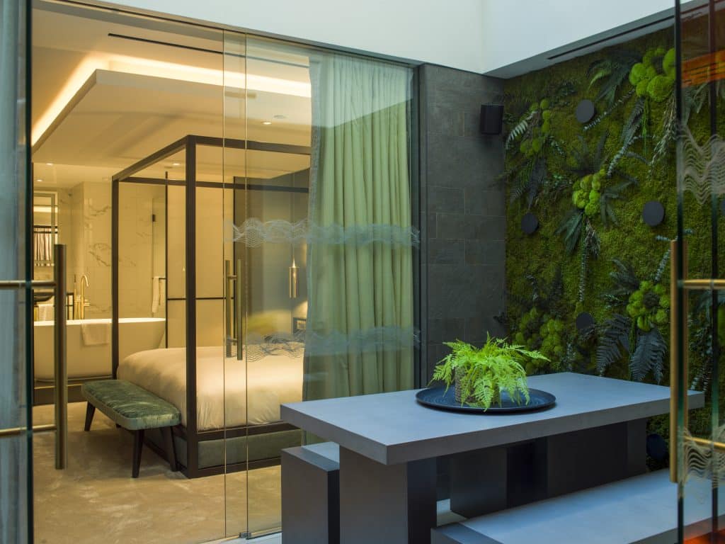 MIDDLE EIGHT covent garden central london modern luxury hotel shoot location Middle Eight Suite Promise 3