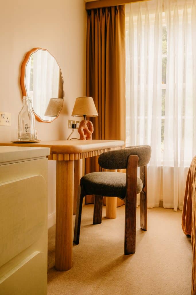 POWDERMILLS east sussex country house venue hotel shoot location Copy of Cosy desk