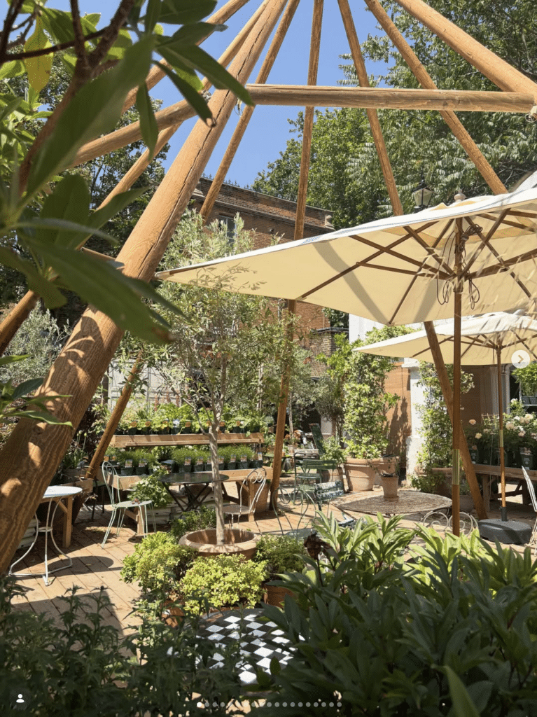 TRINDLE south west london garden centre store cafe shoot location Screenshot 2026 08 15 at 08.45.43