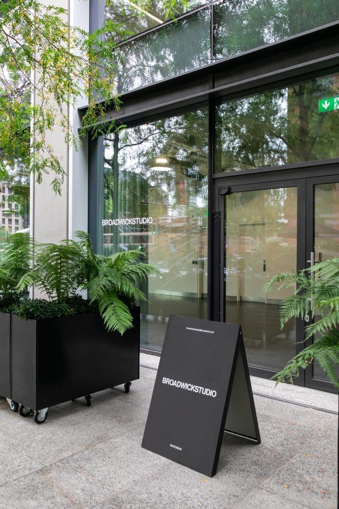 BROADWICK STUDIO event office neutral shoot location east london Main Entrance