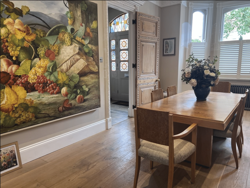 LAVENDER HOUSE south west london victorian location house Dining Room 2