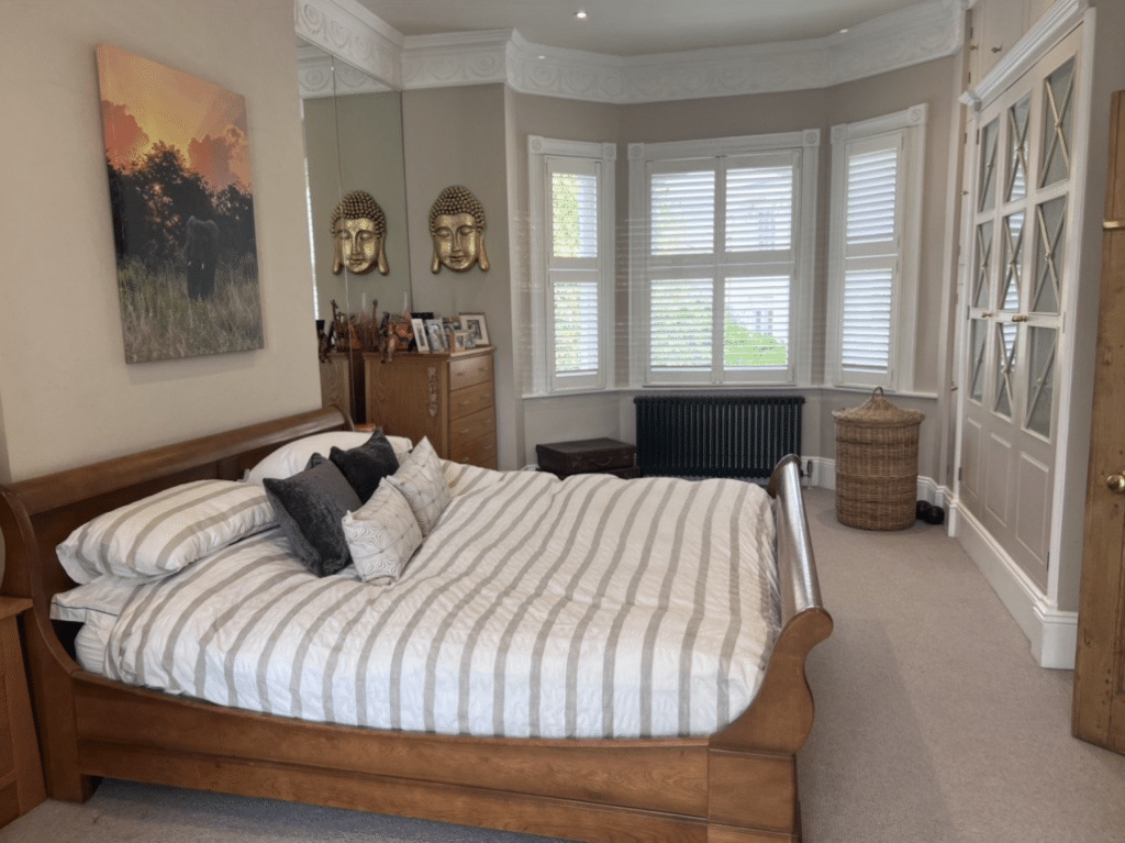 LAVENDER HOUSE south west london victorian location house Master Bedroom 2